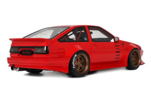 Toyota Sprinter Trueno AE86 Widebody Rosso Corsa Otto 1:18 OT1278 Sveķi — attēls 2 no 5