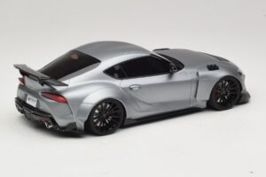 Toyota Supra A90 Prior Design Matt Silver GT Spirit 1:18 GT343 Sveķi — attēls 2 no 5