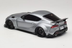 Toyota Supra A90 Prior Design Matt Silver GT Spirit 1:18 GT343 Sveķi — attēls 4 no 5