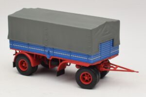Kravas Automašīnas Piekabe Zils Sarkans Minichamps 1:43 439159092 Metāls — attēls 4 no 6