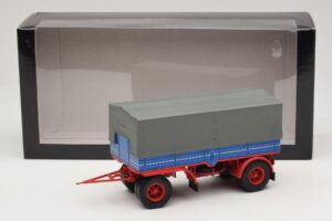 Kravas Automašīnas Piekabe Zils Sarkans Minichamps 1:43 439159092 Metāls — attēls 6 no 6