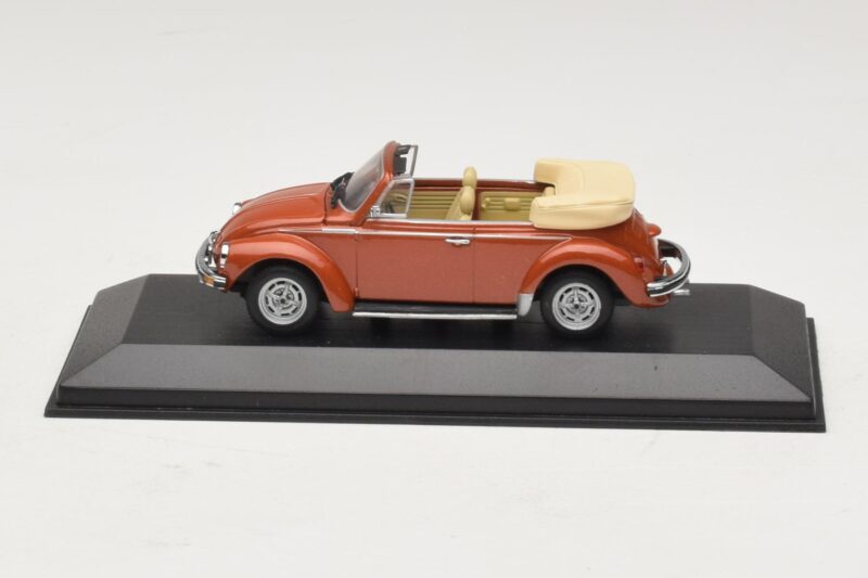 Volkswagen 1200 Kabriolets Hebmuller Sarkans Minichamps 1:43 Volkswagen 1200 Kabriolets Hebmuller Sarkans Minichamps 1:43 430052032 Metāls