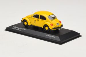Volkswagen 1200 Deutsche Bundespost Minichamps 1:43 400057197 Metāls — attēls 3 no 4