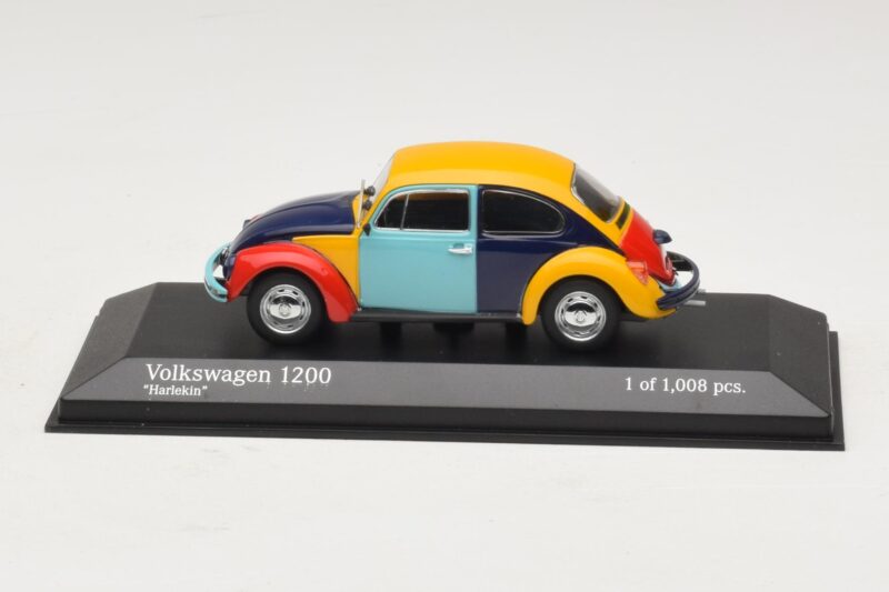 Volkswagen 1200 Harlekin Minichamps 1:43 400057102 Metāls