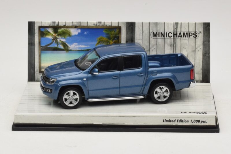 Volkswagen Amarok Zils Metālisks Minichamps 1:43 Volkswagen Amarok Zils Metālisks Minichamps 1:43 436058362 Metāls