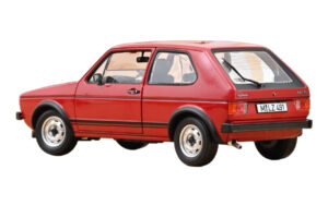 Volkswagen Golf GTI Mk1 Sarkans Norev 1:18 188472 Metāls — attēls 3 no 3