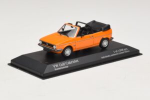 Volkswagen Golf Mk1 Kabriolets Oranžs Minichamps 1:43 400055131 Metāls — attēls 2 no 4