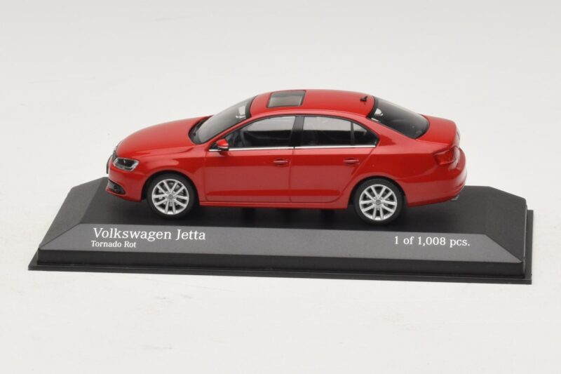 Volkswagen Jetta Mk6 Sarkans Minichamps 1:43 Volkswagen Jetta Mk6 Sarkans Minichamps 1:43 400059001 Metāls