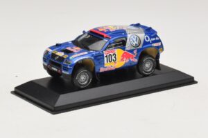 Volkswagen Race Touareg #103 B. Saby / R. Perin Winner Rally Por Las Pampas 2005 Aizvietojuma Kaste Minichamps 1:43 436055303 — attēls 2 no 4