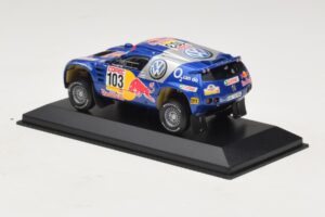 Volkswagen Race Touareg #103 B. Saby / R. Perin Winner Rally Por Las Pampas 2005 Aizvietojuma Kaste Minichamps 1:43 436055303 — attēls 3 no 4