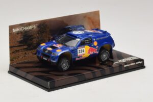 Volkswagen Race Touareg Red Bull #224 B. Saby / Stevenson Dakar Rally 2005 Minichamps 1:43 436045324 Metāls — attēls 2 no 5