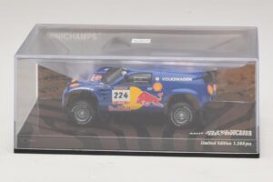 Volkswagen Race Touareg Red Bull #224 B. Saby / Stevenson Dakar Rally 2005 Minichamps 1:43 436045324 Metāls — attēls 4 no 5