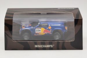 Volkswagen Race Touareg Red Bull #224 B. Saby / Stevenson Dakar Rally 2005 Minichamps 1:43 436045324 Metāls — attēls 5 no 5