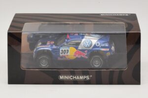 Volkswagen Race Touareg Red Bull #307 B. Saby / M. Perin Dakar Rally 2005 Minichamps 1:43 436055307 Metāls — attēls 5 no 5