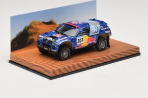 Volkswagen Race Touareg Red Bull #307 Dīlera Izdevums 2005 Minichamps 1:43 7LO099400PD307 Metāls — attēls 2 no 5