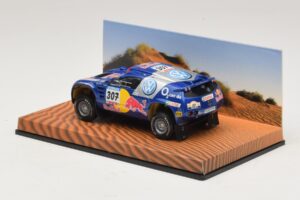 Volkswagen Race Touareg Red Bull #307 Dīlera Izdevums 2005 Minichamps 1:43 7LO099400PD307 Metāls — attēls 3 no 5