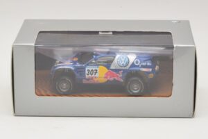 Volkswagen Race Touareg Red Bull #307 Dīlera Izdevums 2005 Minichamps 1:43 7LO099400PD307 Metāls — attēls 5 no 5