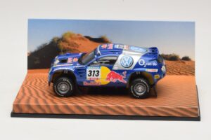 Volkswagen Race Touareg Red Bull #313 Dīlera Izdevums 2005 Minichamps 1:43 7LO099400PD313 Metāls