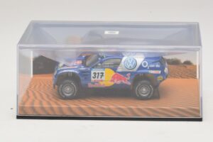 Volkswagen Race Touareg Red Bull #317 Dīlera Izdevums 2005 Minichamps 1:43 7LO099400PD317 Metāls — attēls 4 no 5
