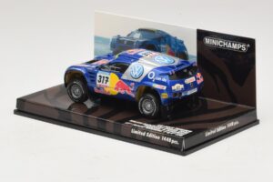 Volkswagen Race Touareg Red Bull #317 Gordon / von Zitzewitz Dakar Rally 2005 Minichamps 1:43 436055317 Metāls — attēls 3 no 5