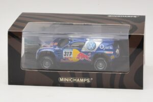 Volkswagen Race Touareg Red Bull #317 Gordon / von Zitzewitz Dakar Rally 2005 Minichamps 1:43 436055317 Metāls — attēls 5 no 5
