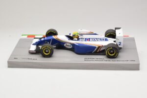 Williams FW16 Renault #2 A. Senna San Marino GP 1994 Minichamps 1:18 543941833 Metāls