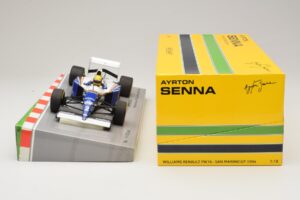 Williams FW16 Renault #2 A. Senna San Marino GP 1994 Minichamps 1:18 543941833 Metāls — attēls 7 no 7