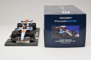 Williams Racing FW45 #2 L. Sargeant Singapore GP 2023 Minichamps 1:18 117231602 Metāls — attēls 7 no 7