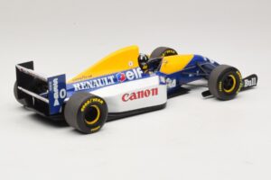 Williams Renault FW15C #0 D. Hill 1993 Minichamps 1:18 180930000 Metāls — attēls 2 no 7