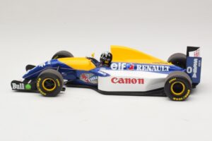Williams Renault FW15C #0 D. Hill 1993 Minichamps 1:18 180930000 Metāls — attēls 3 no 7
