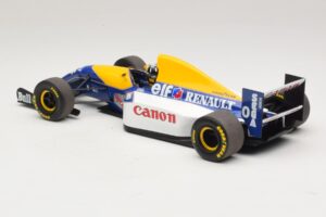 Williams Renault FW15C #0 D. Hill 1993 Minichamps 1:18 180930000 Metāls — attēls 5 no 7