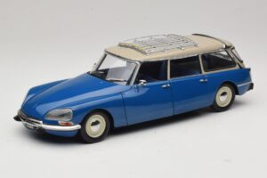 Citroën DS 21 Break zilā krāsā (Danube Blue) Norev 1:18 181772 Metāls
