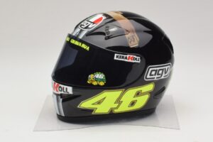 Ķivere AGV V. Rossi MotoGP Jerez Test 2007 Minichamps 1:2 327070046 Metāls