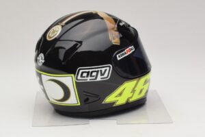 Ķivere AGV V. Rossi MotoGP Jerez Test 2007 Minichamps 1:2 327070046 Metāls — attēls 4 no 7