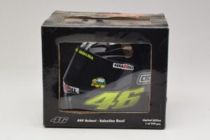 Ķivere AGV V. Rossi MotoGP Jerez Test 2007 Minichamps 1:2 327070046 Metāls — attēls 7 no 7