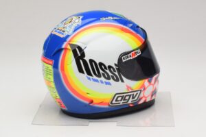 Ķivere AGV V. Rossi MotoGP Sepang 2005 Minichamps 1:2 327050066 Metāls — attēls 5 no 8