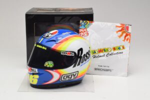 Ķivere AGV V. Rossi MotoGP Sepang 2005 Minichamps 1:2 327050066 Metāls — attēls 7 no 8