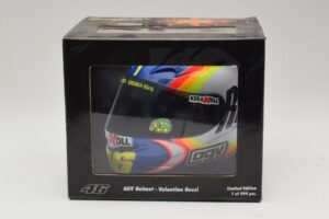 Ķivere AGV V. Rossi MotoGP Sepang 2005 Minichamps 1:2 327050066 Metāls — attēls 8 no 8