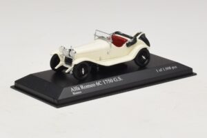 Alfa Romeo 6C 1750 G.S. Balts Minichamps 1:43 400120430 Metāls — attēls 2 no 5