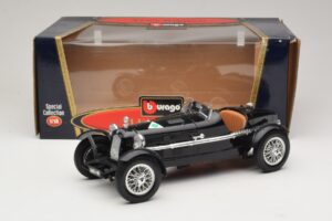 Alfa Romeo 8C Monza Melns Bburago 1:18 3014-P1 Metāls — attēls 6 no 6