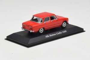 Alfa Romeo Giulia 1600 Sarkans Maxichamps 1:43 940120901 Metāls — attēls 2 no 5