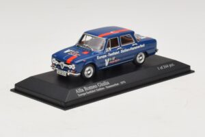 Alfa Romeo Giulia Europa-Testfahrt Sizilien-Hammerfest Minichamps 1:43 400120905 Metāls — attēls 2 no 5