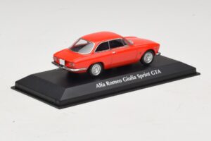 Alfa Romeo Giulia Sprint GTA Sarkans Maxichamps 1:43 940120440 Metāls — attēls 2 no 5