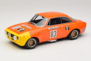 Alfa Romeo GTA 1300 Junior #83 Jagermeister R. Maschke DRM 1972 Minichamps 1:18 155721283 Metāls