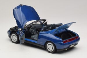 Alfa Romeo Spider 916 Zils Maisto 1:18 31831 Metāls — attēls 5 no 8