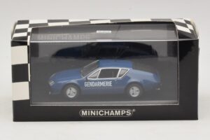 Alpine A310 Gendarmerie Police France Minichamps 1:43 400113590 Metāls — attēls 5 no 5