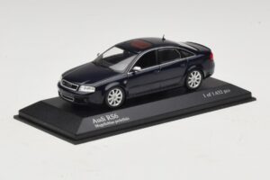 Audi RS6 C5 Zils Metālisks Minichamps 1:43 400011702 Metāls — attēls 2 no 5