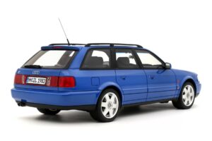 Audi S6 Plus C4 Avant Nogaro Blue Pearl Otto 1:18 OT1234 Sveķi — attēls 2 no 5