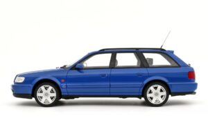 Audi S6 Plus C4 Avant Nogaro Blue Pearl Otto 1:18 OT1234 Sveķi — attēls 3 no 5