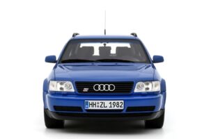 Audi S6 Plus C4 Avant Nogaro Blue Pearl Otto 1:18 OT1234 Sveķi — attēls 4 no 5